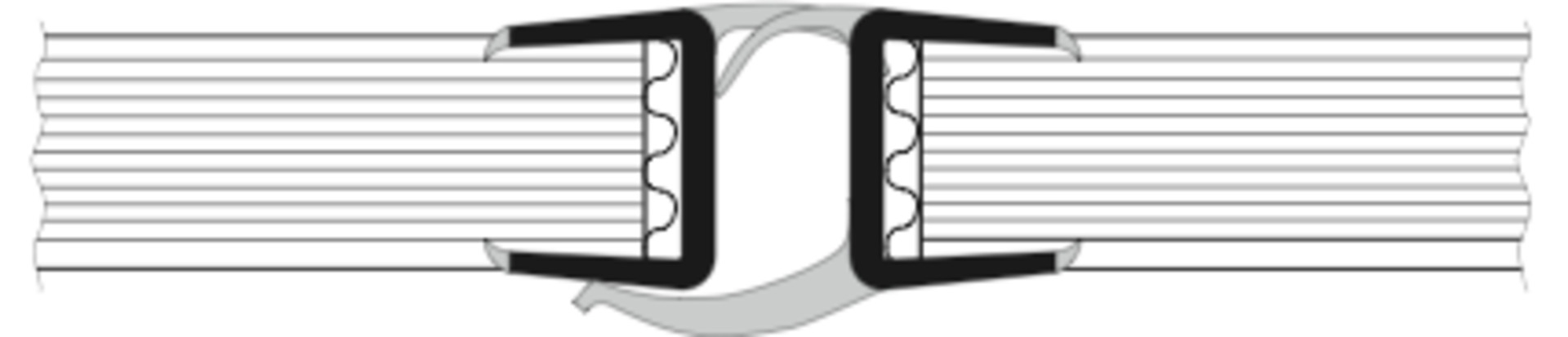 S-L-PVC-Dichtung 27/2-LI/2700 mm