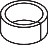 Kunststoffbuchse 3/4" (Ø 27)