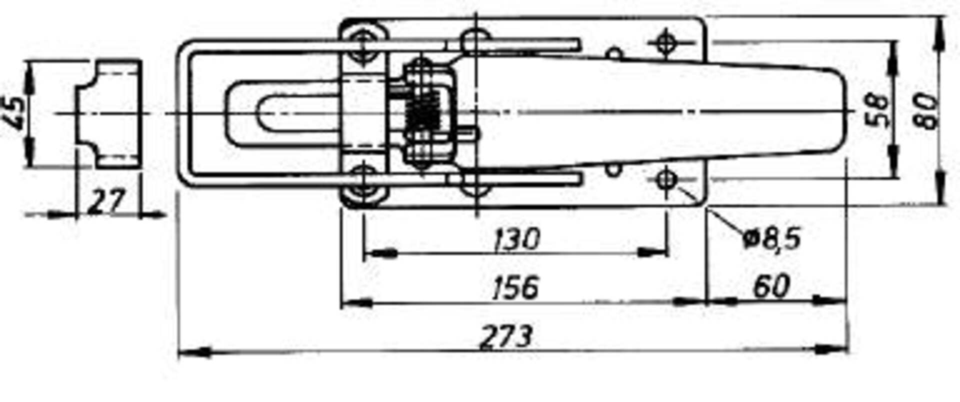 Riegel-Spann-Verschluss