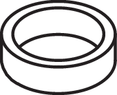 Anschlagring Ø35 /28 x 10 ES
