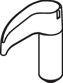 Drehhaken re.ob./li.un. 1/2" ES