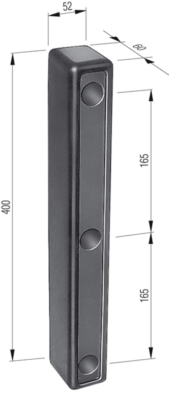 Elasti-Rammpuffer 400/52/60