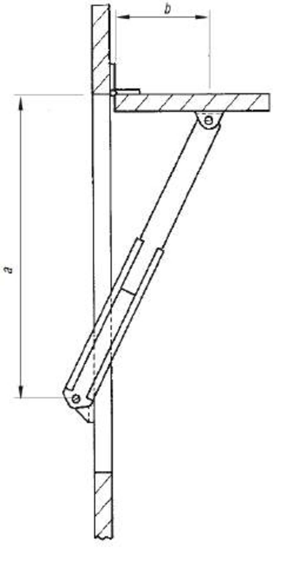 Klappen- und Deckelstütze GR.1