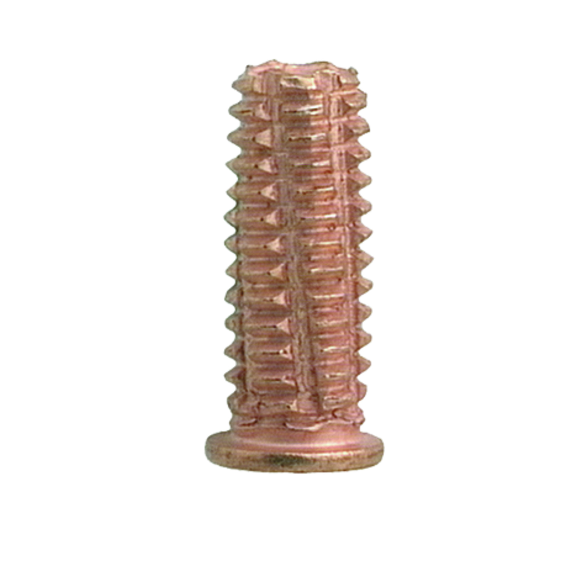 POLYSTIC® Schweißbolzen mit metrischem Lacknutgewinde und Flansch, St 4.8