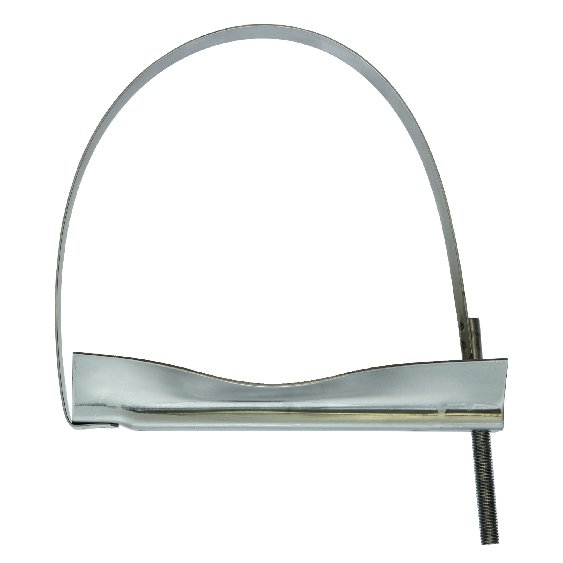 Spannband m. Konsole Edelstahl 396mm
