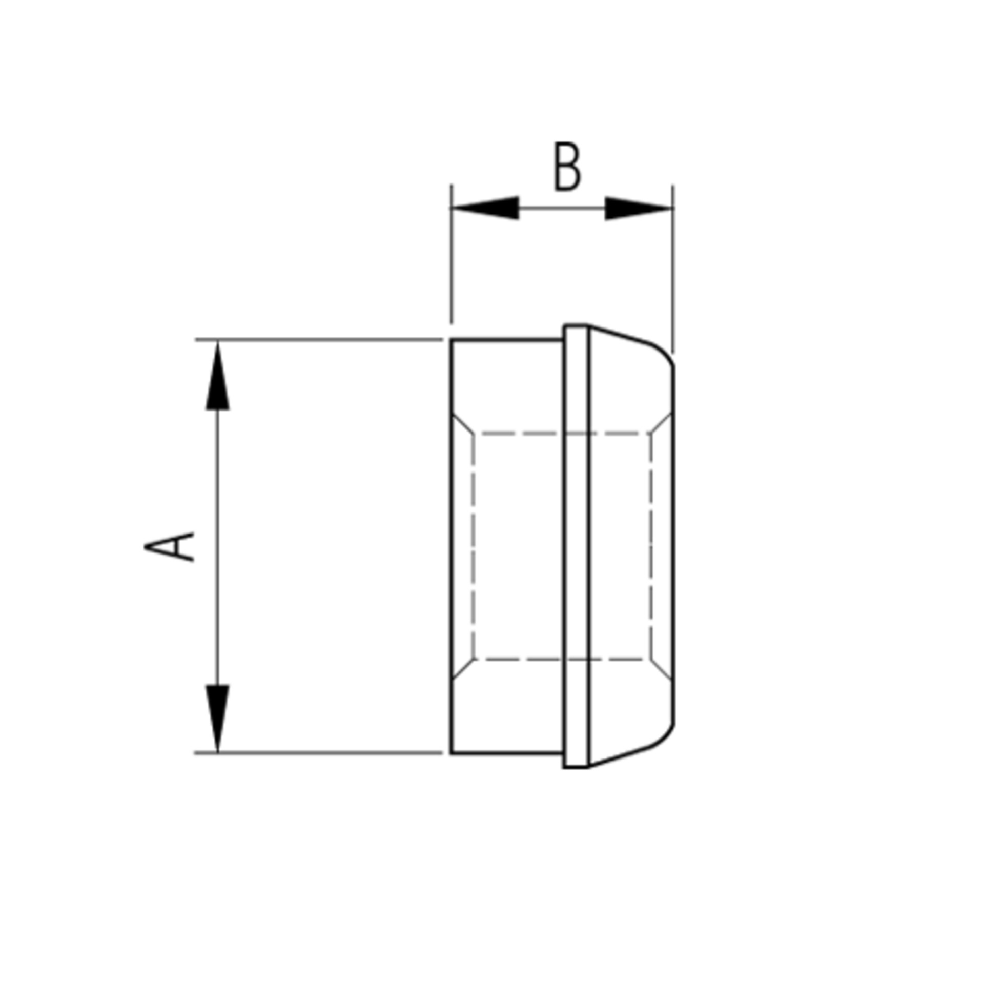 TIFAS® LockBolt Niedrig Schließring St