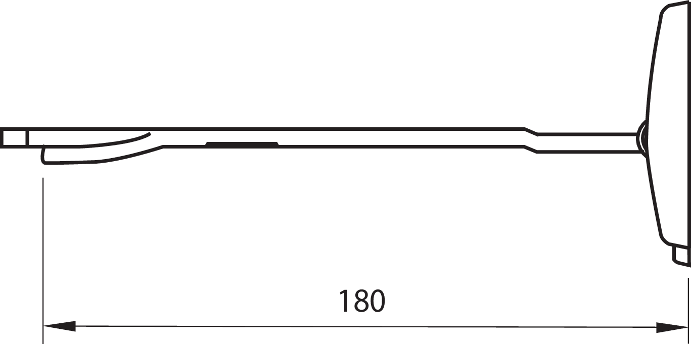 TOS-Feststeller Edelstahl T185 Aufbau