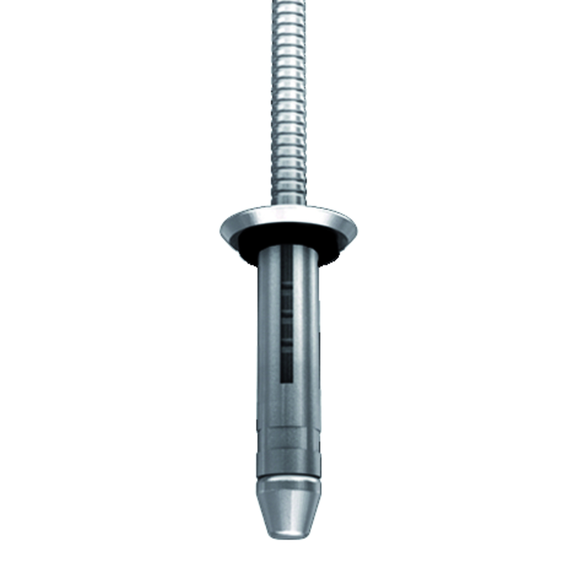 TIFAS® Presslaschenblindniete Flachkopf mit Neoprenscheibe Al/Al