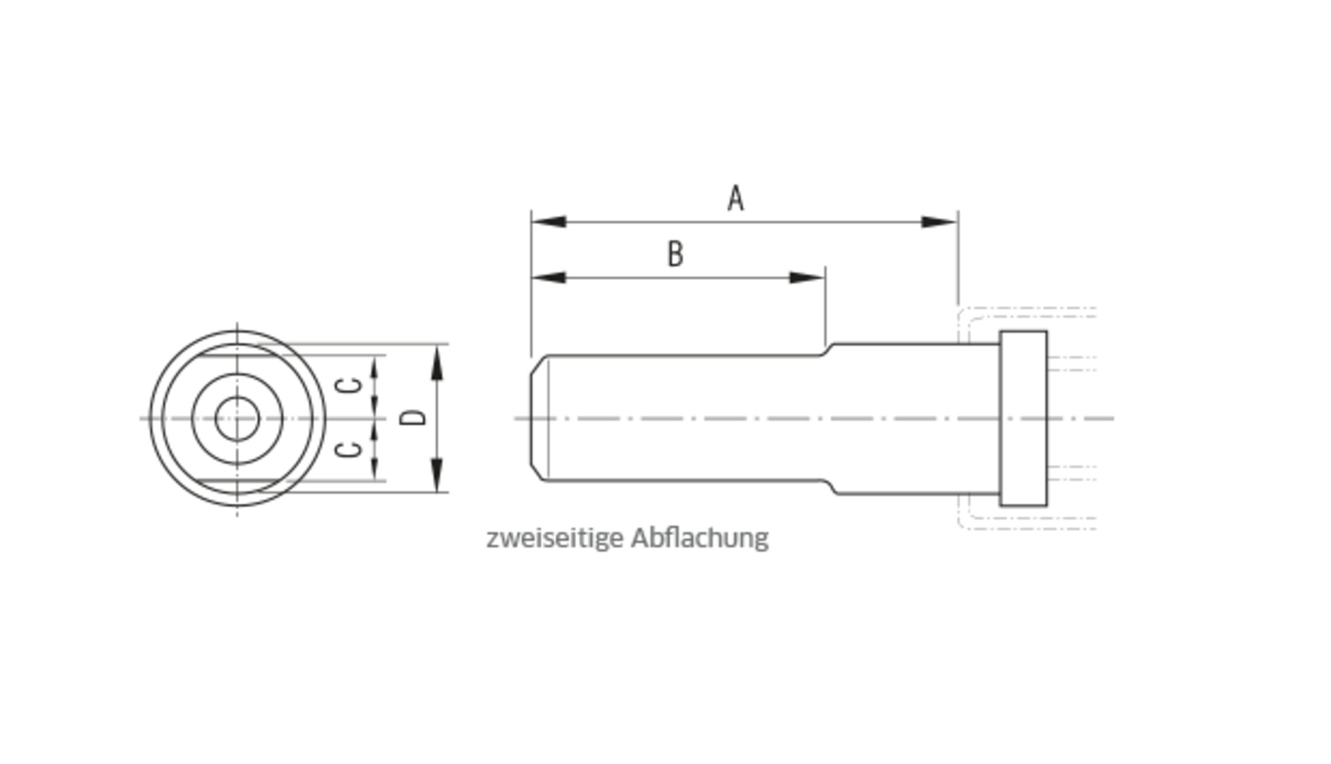 Zugköpfe für Schließringbolzen-System mit erweitertem Klemmbereich TIFAS® LockBolt Multigrip