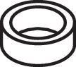 Anschlagring 1/2" (Ø16) ES