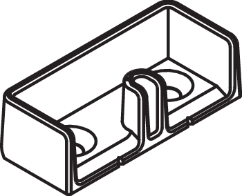Schließkasten symmetrisch 1/2" ES