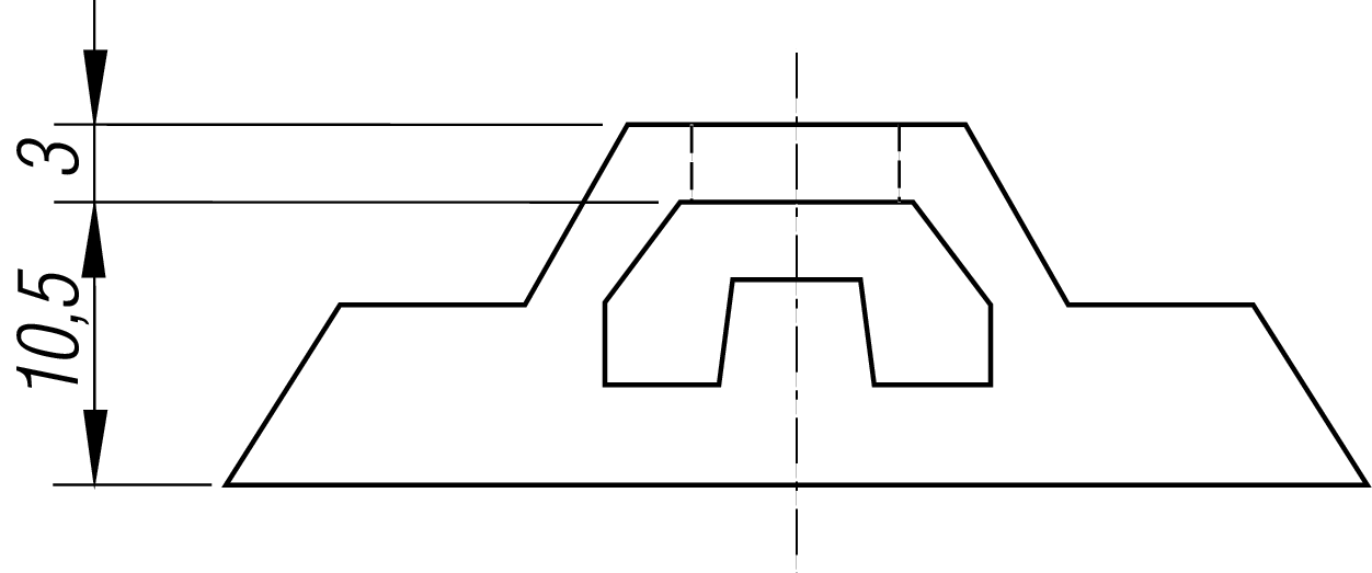 Elasti-Endstück Gürtel 40