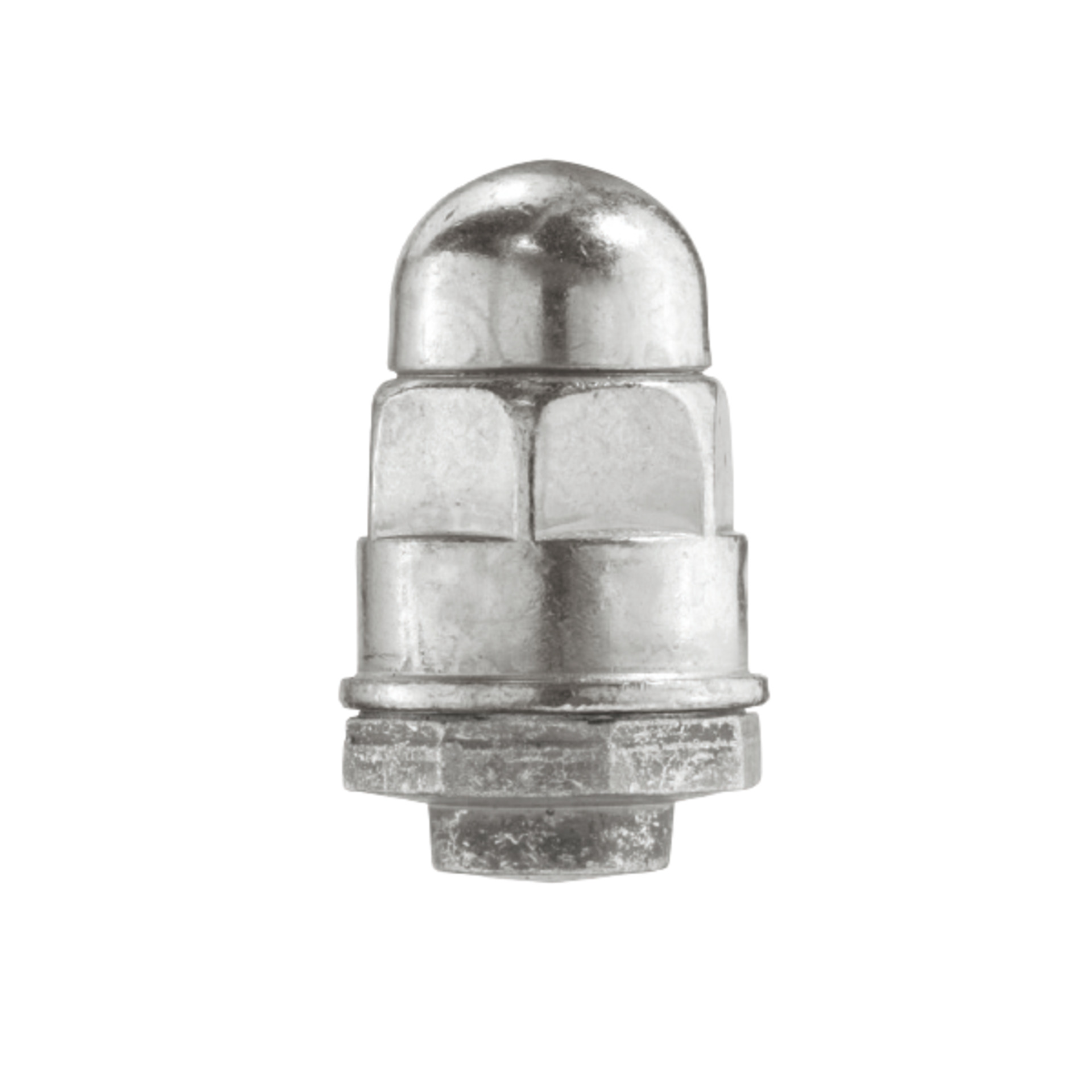 POLYSTIC® Großflanschmassebolzen geschlossene Hutmutter mit metrischem Gewinde St