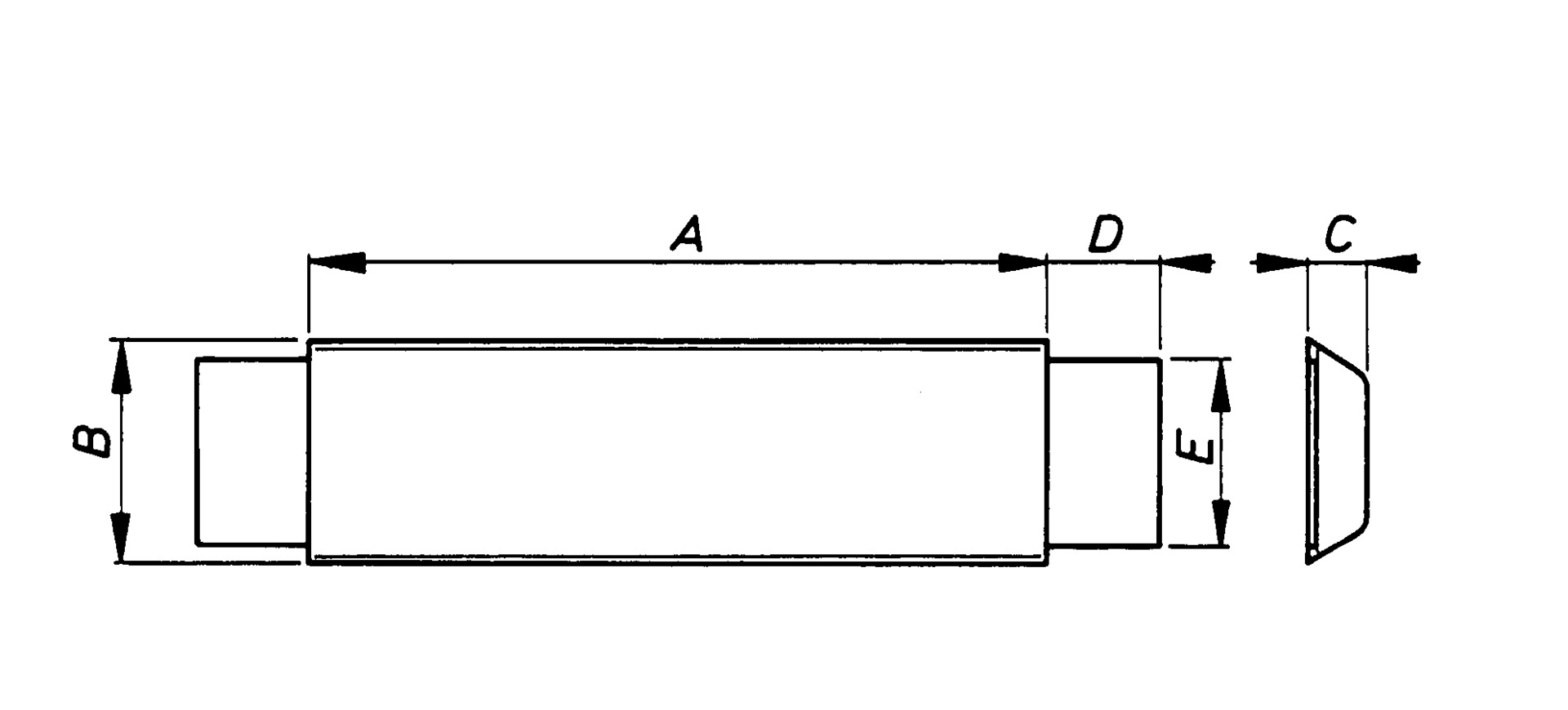 Plastik Schiene f.Kipper