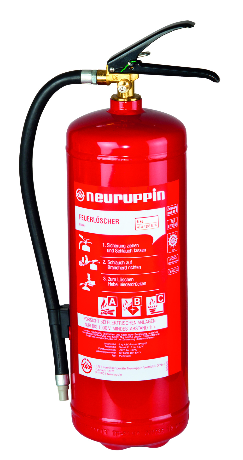 Feuerlöscher PG 6kg EURO