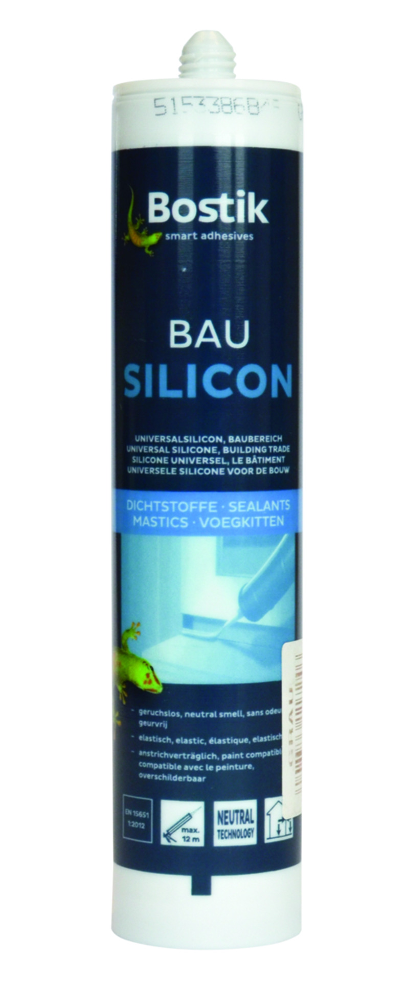 Bostik-Bausilikon transp/300ml