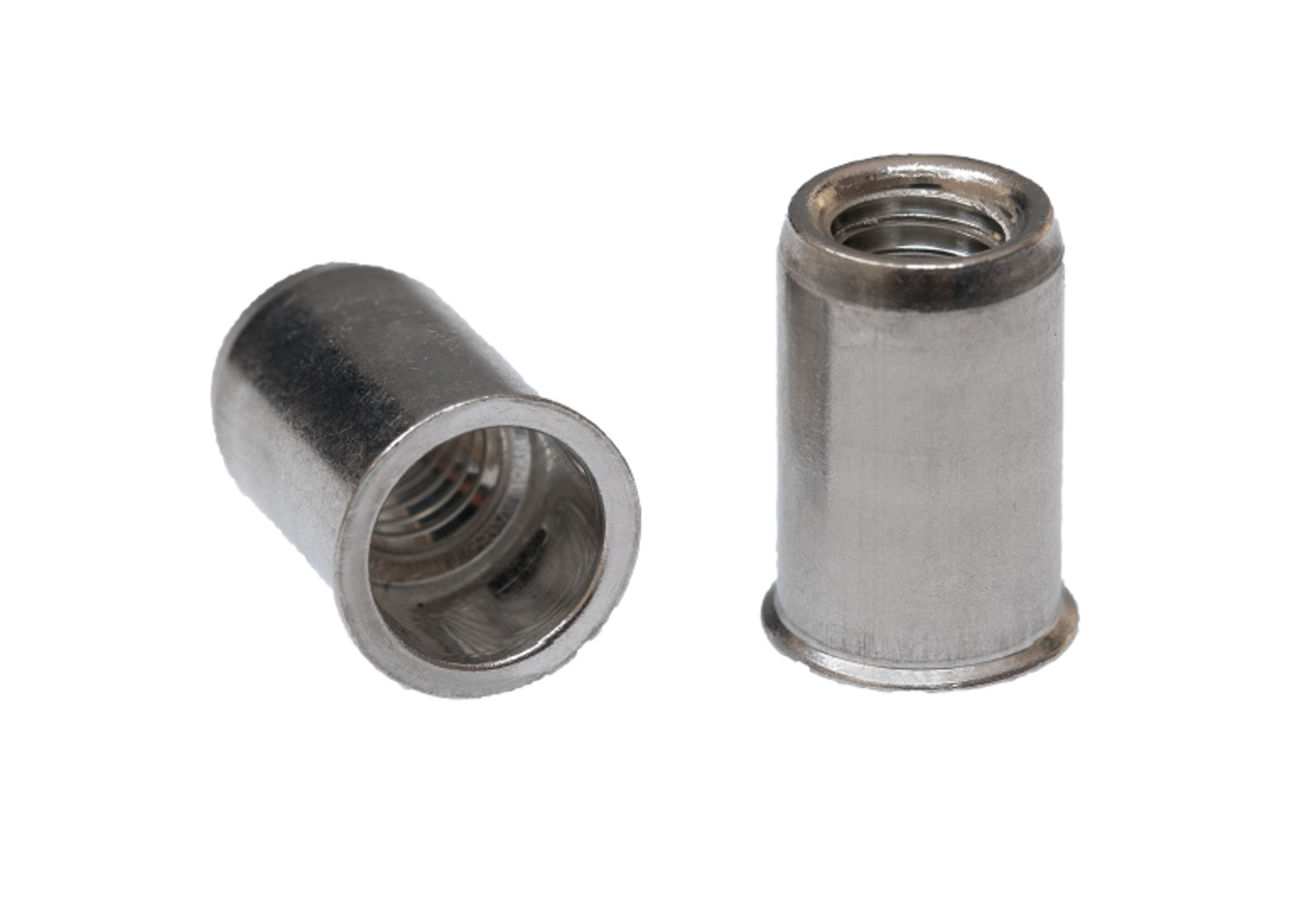 RIV-TI® Blindnietmutter Rundschaft Kleiner Senkkopf offen Aluminium