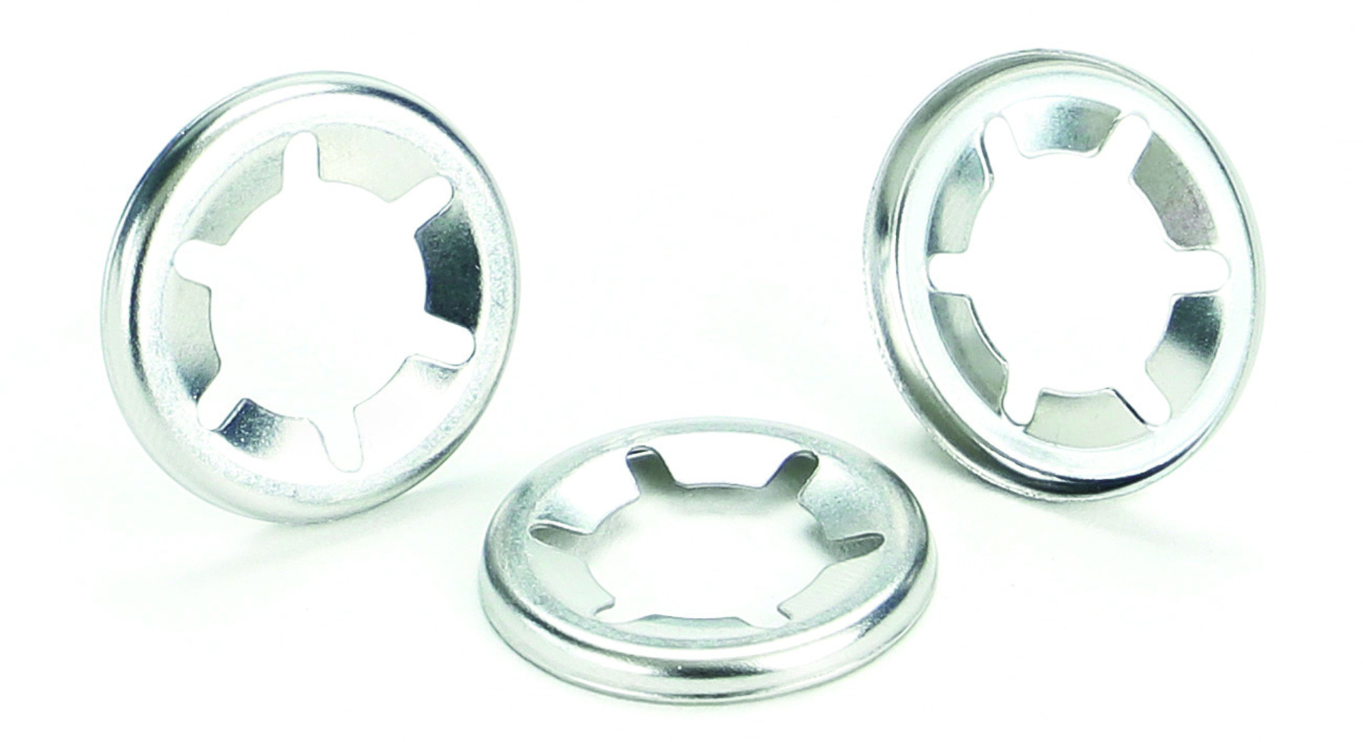 STARLOCK® Sicherungsscheiben metrisch runden Schaft ohne Kappe Edelstahl A2