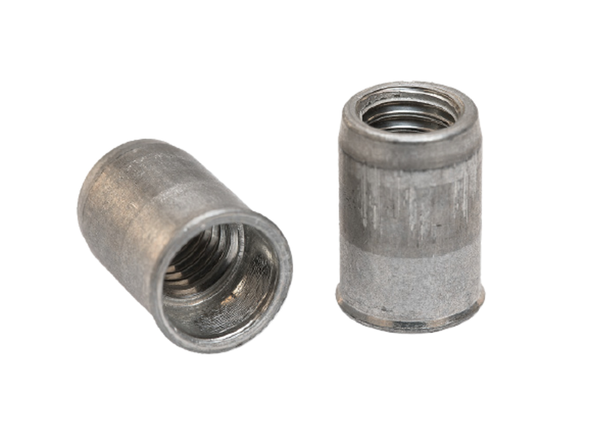 Tubtara® Blindnietmutter Kleiner Senkkopf Rundschaft offen Aluminium