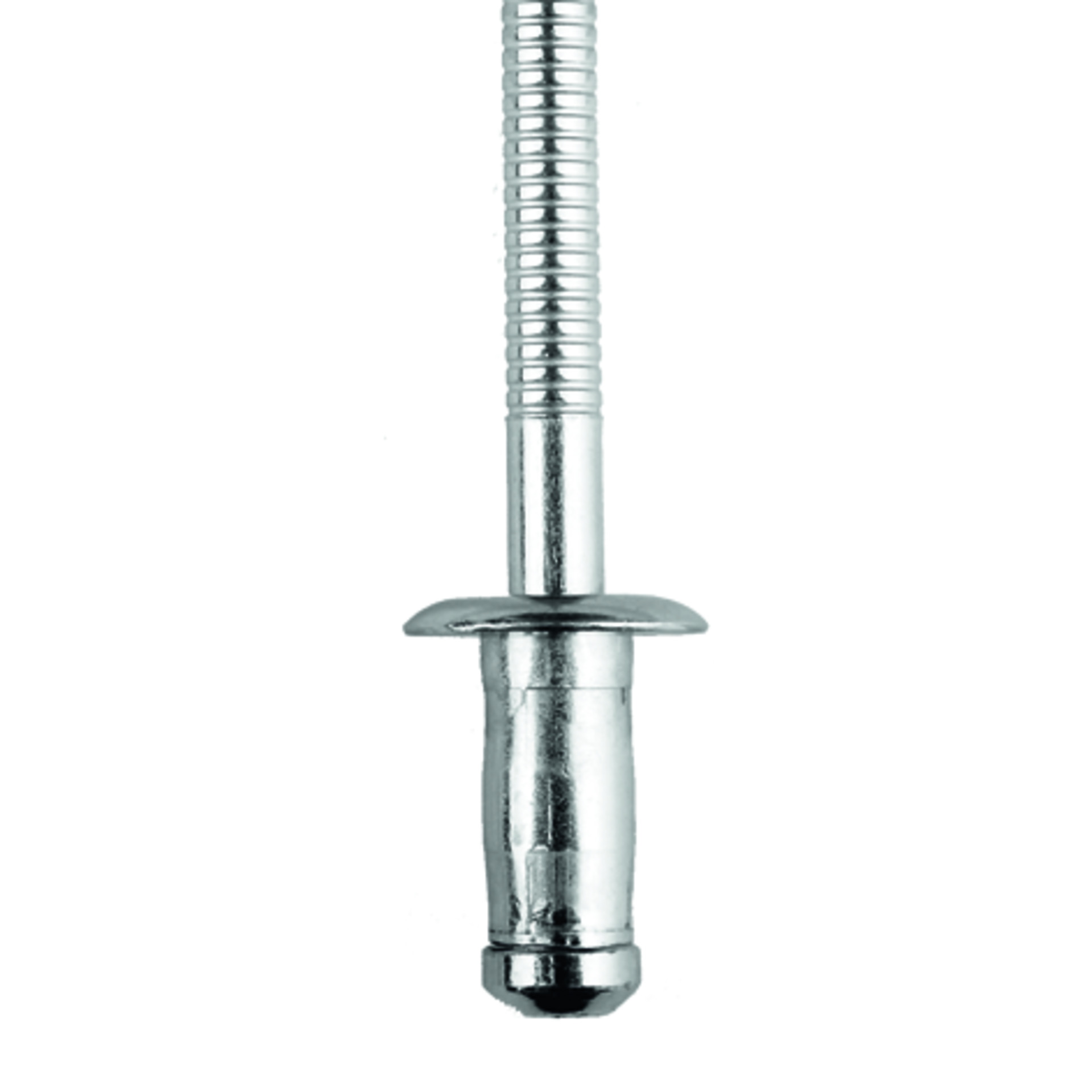 POP® V-Grip Blindniete Flachrundkopf mit gerilltem Nietdorn Al/St
