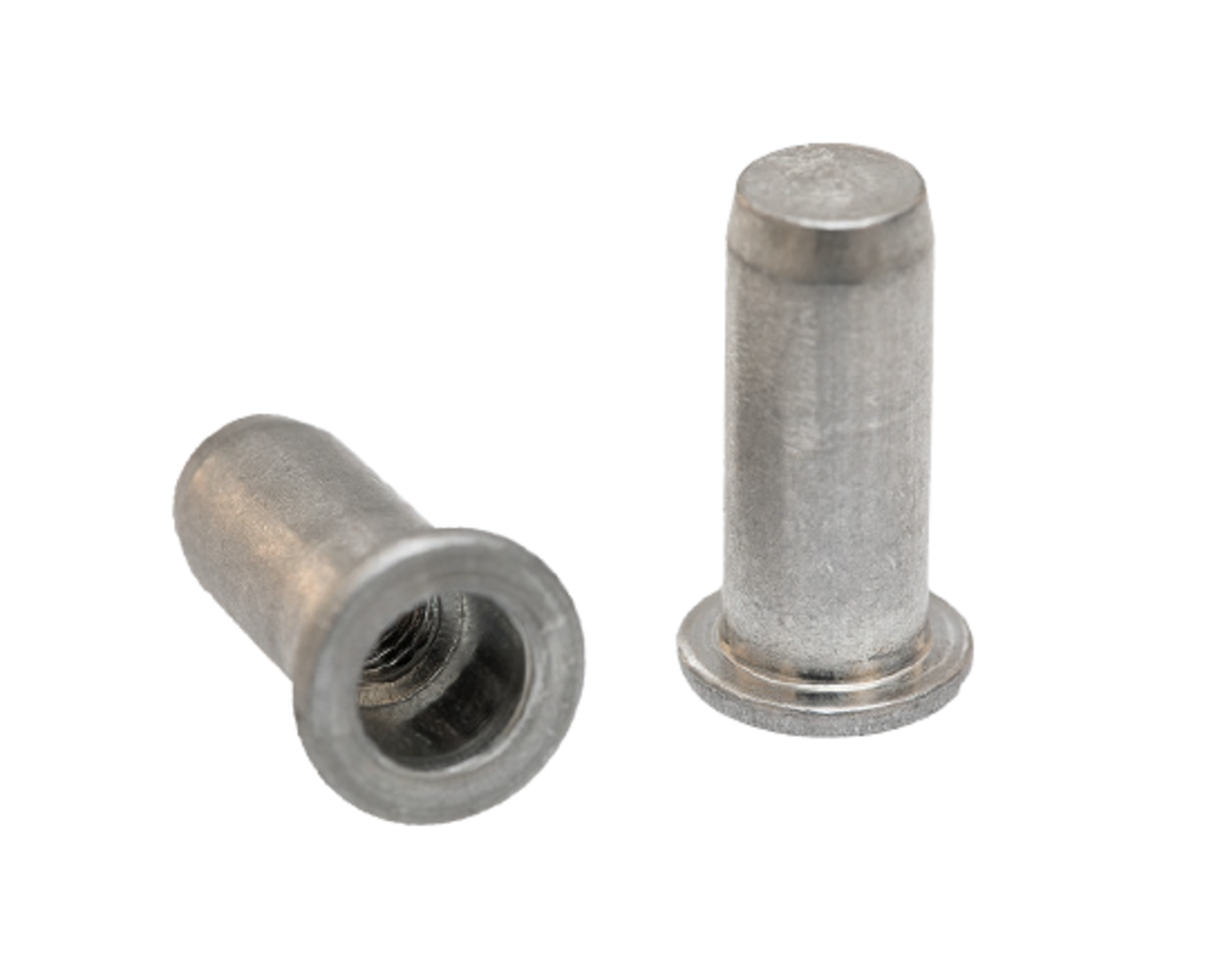 Tubtara® Blindnietmutter Flachkopf Rundschaft geschlossen Aluminium